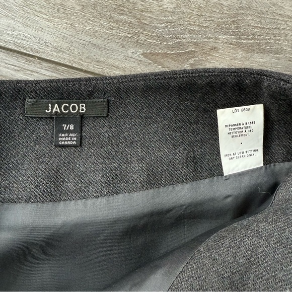 Vintage Jacob Pure Wool Mini Skirt Made in Canada - Picture 5 of 13